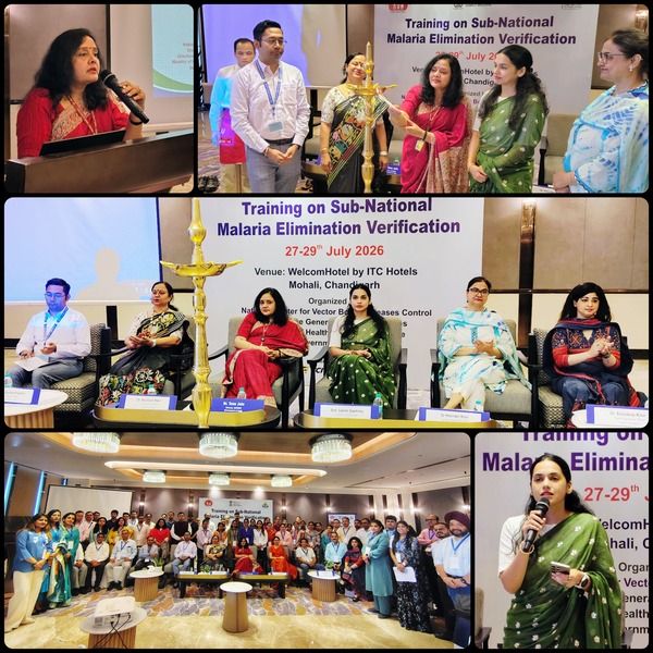 3-day Regional Workshop on Sub National Malaria Elimination Verification inaugurated by Dr.Tanu Jain,Dir NCVBDC, Smt.Sakshi Sawnhey, MD-NHM, Punjab, in presence of  DHS,Punjab,SRD Chandigarh,DD,NCVBDC; SPOs, DVBD team from 12 districts of Punjab, HP & Haryana #DrivenToEndMalaria