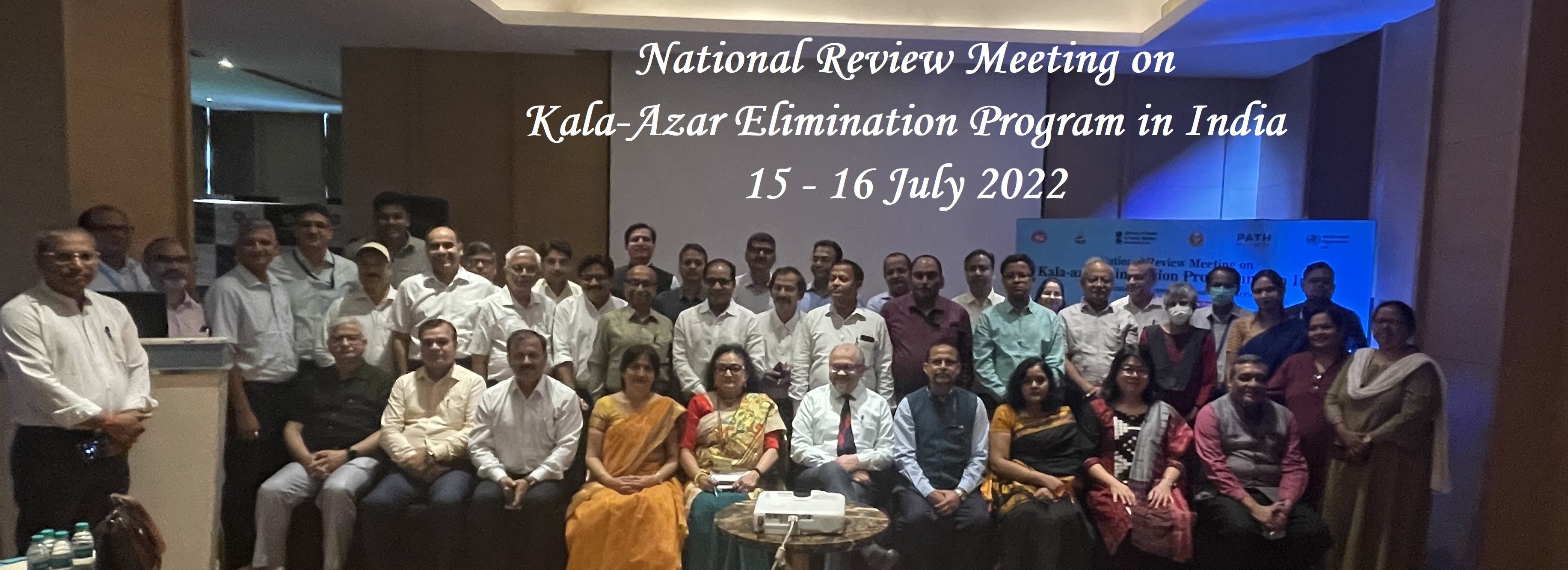 National Kala-azar review meeting held in Lucknow from 15-16 July 2022 attended by DGHS, Joint Secretary, Director (NCVBDC), SPOs, Sr.RDs of all 4 Kala-azar Endemic States & Development partners(WHO,CARE India,  PATH, PCI, GHS,CFAR)