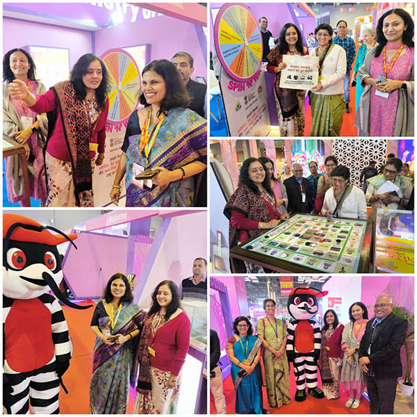 Union Health Secretary inaugurated MoHFW’s Health Pavilion at the 44th IITF, Bharat Mandapam, and visited the NCVBDC stall in the presence of DGHS and Director, NCVBDC on 14 November 2025.