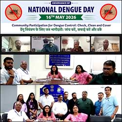 44. Virtual Webinar for observance of 11th National Dengue Day (NDD) on 16th May 2026