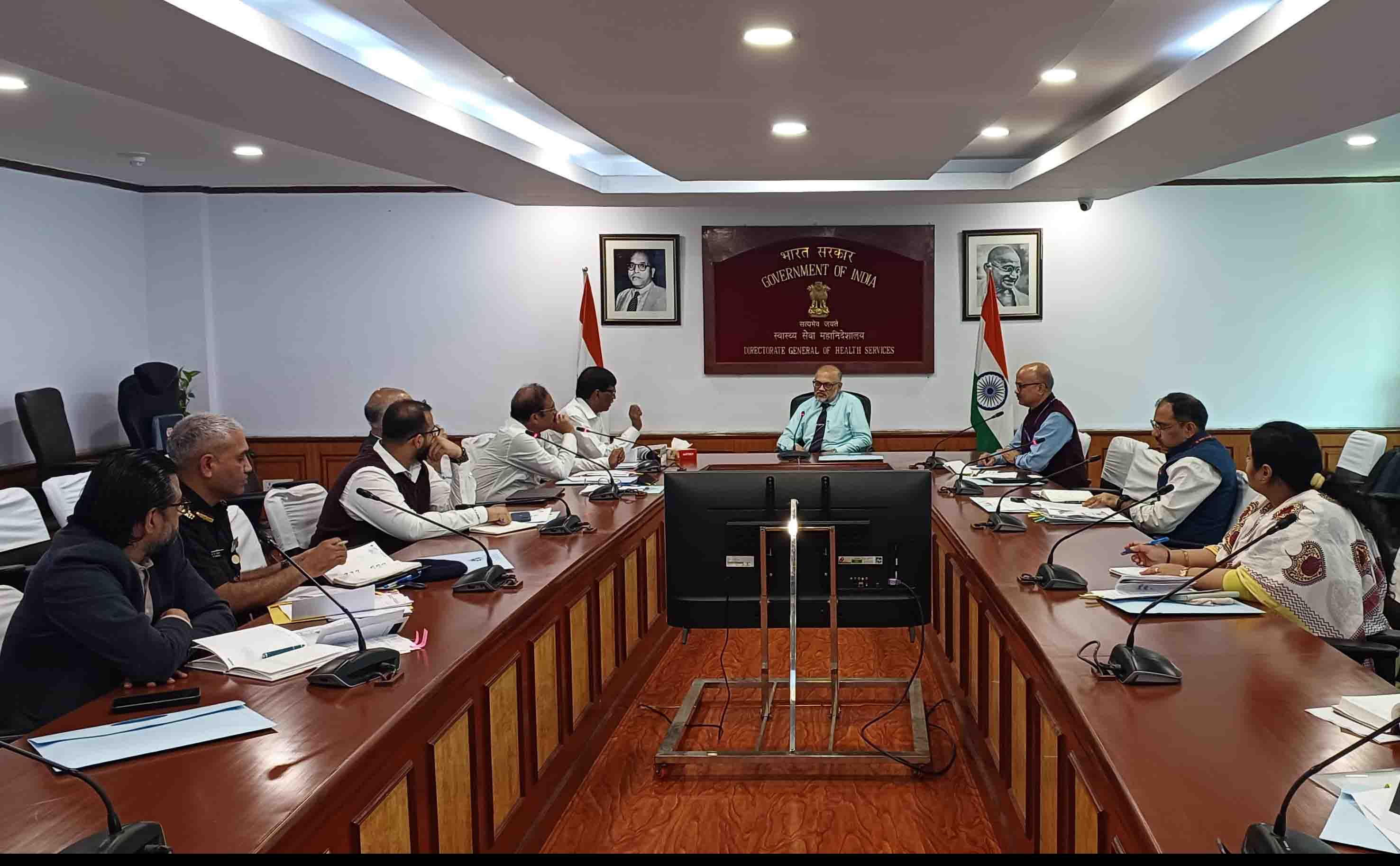 Expert Committee Meeting on JE Vaccination Policy held under the Chairpersonship of DGHS on 6th March 2025 at 2pm in Nirman Bhawan, New Delhi