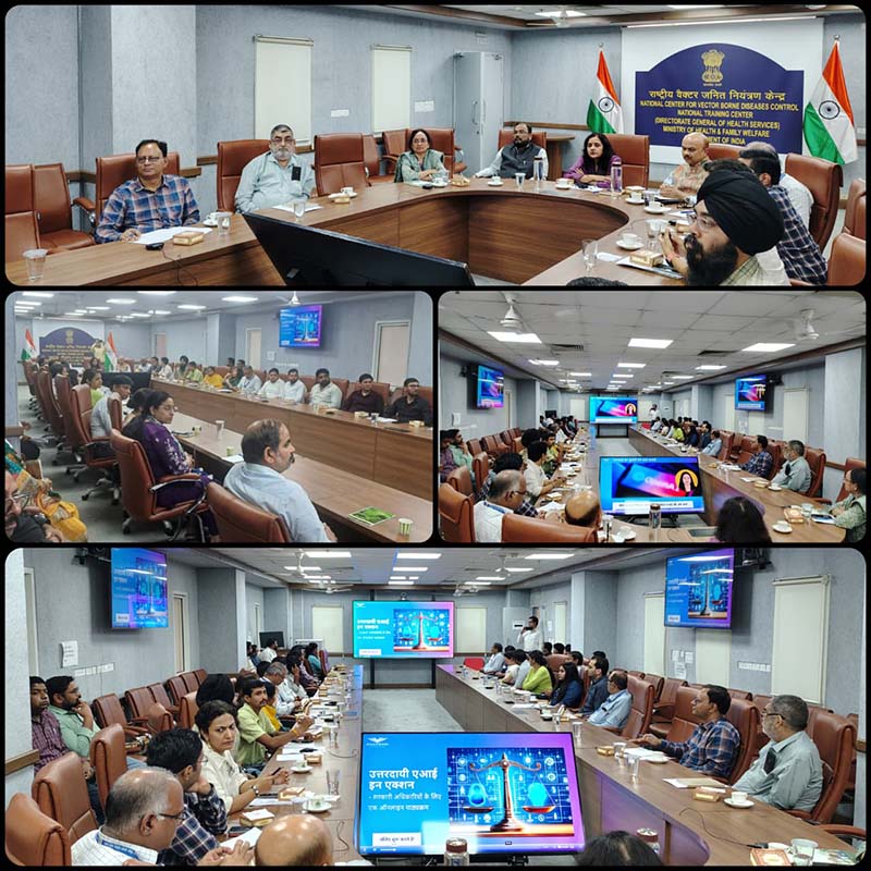On 08/04/2026 all officials of NCVBDC has been sensitised during &ldquo;Sadhana Saptah&rdquo;. Director NCVBDC emphasised the importance of iGOT trainings. @MoHFW_INDIA, @DirectorNCVBDC, #MissionKarmayogi, #iGOTKarmayogi, #SadhanaSaptah