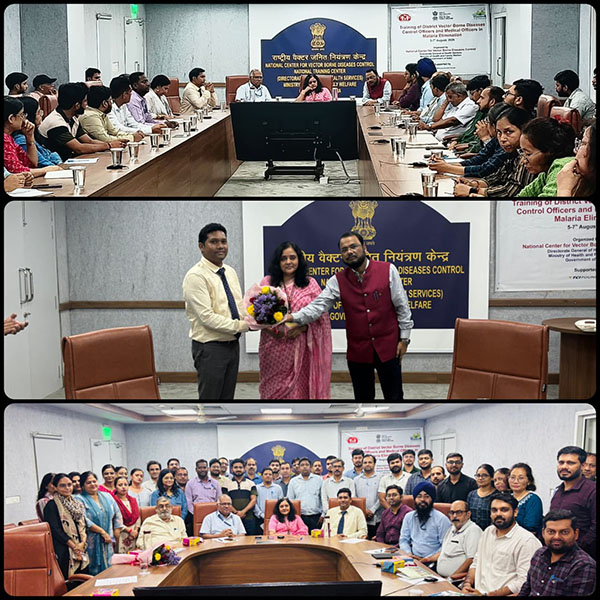 A Training programme was organized under the guidance of Dr. Tanu Jain, Director NCVBDC on 7th August 2026 at NCVBDC. All the Officers/Officials of NCVBDC and ROHFWs were sensitized about Central Civil Services (Conduct) Rules, 1964 and LTC/HLTC.
