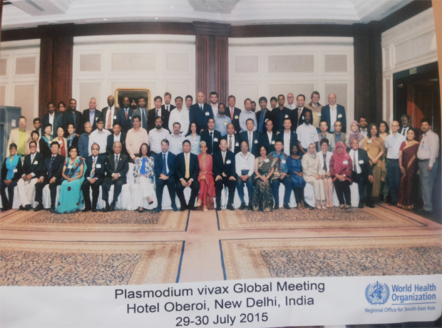 Plasmodium vivax Global Meeting - 29-30 July 2015 Hotal Oberoi, New Delhi, India