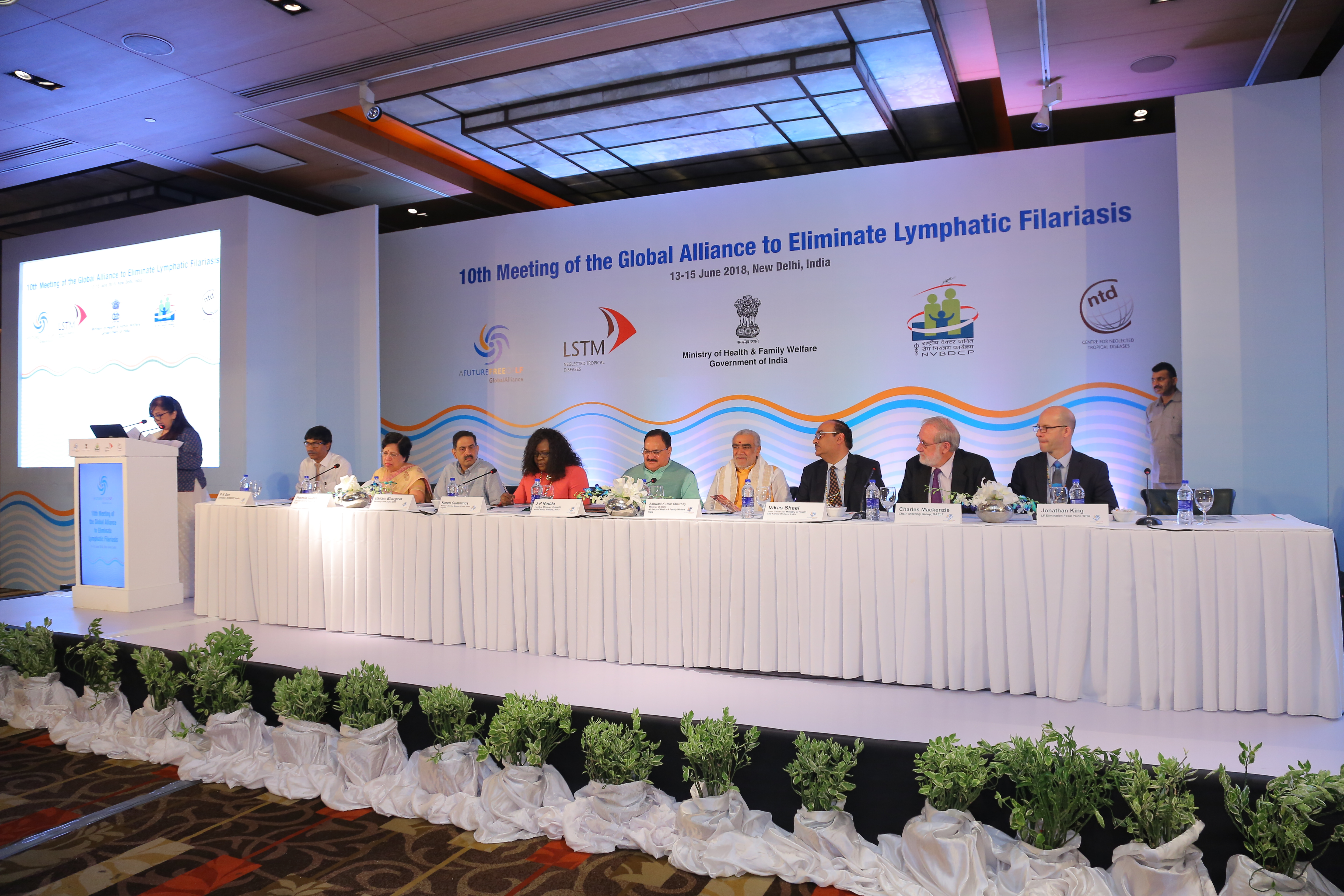 10th Meeting of the Global Alliance to Eliminate Lymphatic Filariasis 13-15 June 2018 at New Delhi