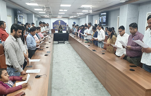 Observance of Vigilance Awareness Week - 2025 / Integrity Pledge held on 27 Oct 2025 at 10AM in Training Hall 5th Floor, NCVBDC Building.