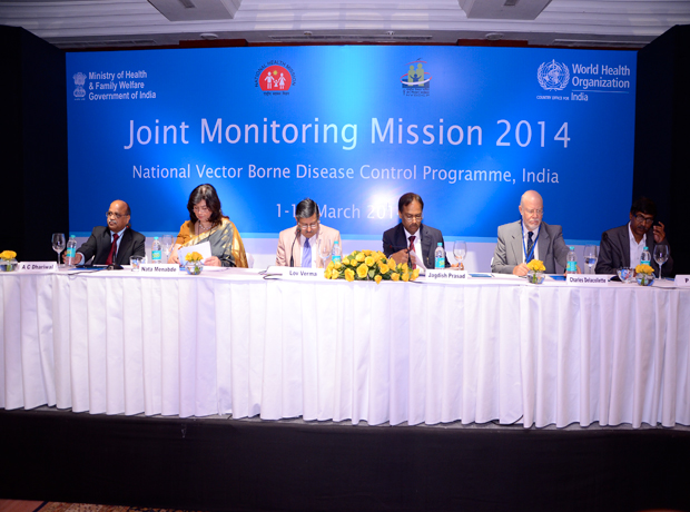 Joint Monitoring Mission (JMM) briefing\r\non 1st March 2014 & Debriefing on 10th March 2014 at Hotel Oberoi, New Delhi