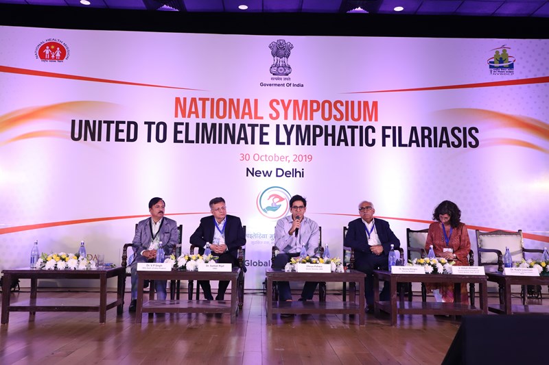 National Sysmposium United to Elimination Lymphatic Filariasis, 30 Oct 2019, New Delhi