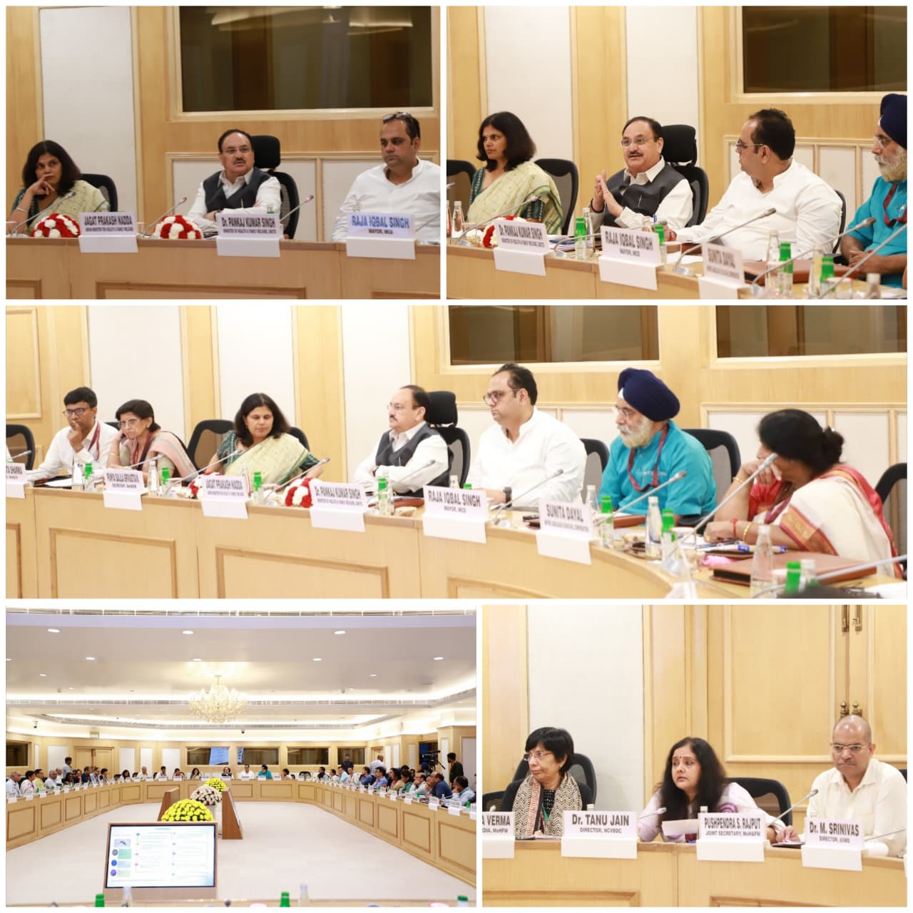 Union Health Minister Sh.JP Nadda chaired a high-level meeting on 15 September 2025 with Delhi & NCR officials to review dengue situation and preparedness, and urged to intensify actions & public awareness. Delhi Health Minister, Union Health Secy, Mayors of Delhi & Ghaziabad participated. Director, NCVBDC briefed on current status and activities #HealthForAll