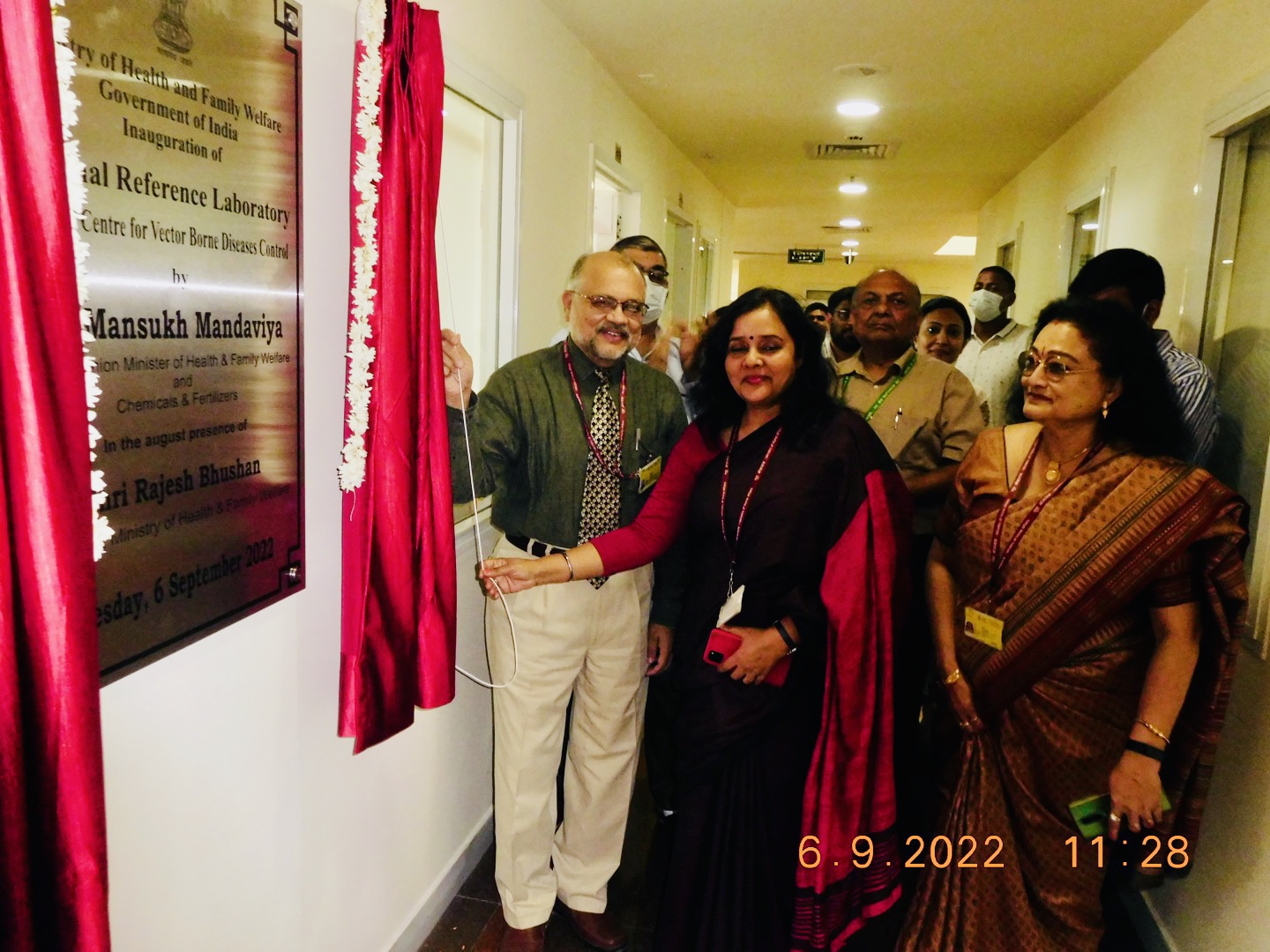 Inauguration of National Reference Laboratory at National Center for Vector Borne Diseases Control, Delhi on 6th September 2022