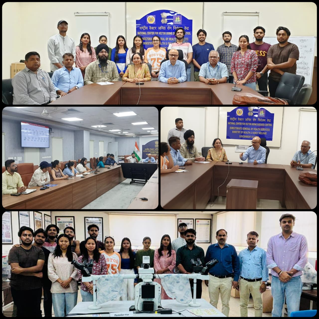An Orientation Training for B.Sc. ALS 8th Semester Students of Swami Sharddhanand College, University of Delhi organized under the guidance of Dr. PJ Bhuyan, Addl. Director NCVBDC on 9th April 2026 at NCVBDC. Students were sensitized about VBDs and their control measures along with visit to National Reference Laboratory. #NVBDCP #VBD #NRL