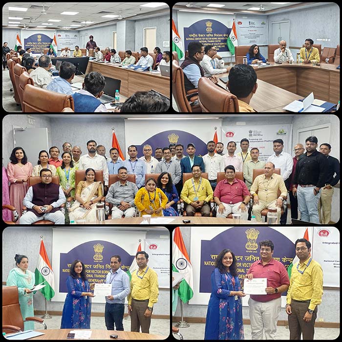 National Capacity Building Workshop on IHIP-Malaria Portal held on 19th March 2026 at NCVBDC, Delhi, inaugurated  by Dr.Tanu Jain, Director NCVBDC with officials from NCVBDC & WHO.Participants from 6 states trained for improving real time reporting #malaria #surveillance. #MalariaElimination