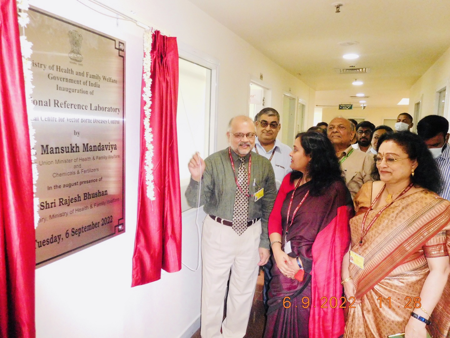 E. Inauguration of National Reference Laboratory at National Center for Vector Borne Diseases Control, Delhi on 6th September 2022
