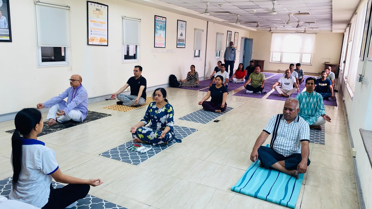Yoga session held in NCVBDC, Delhi on 21st  June, 2026 at 9.00 AM. Yoga Experts/Demonstrators from MORARJI DESAI NATIONAL INSTITUTE OF YOGA took the session.