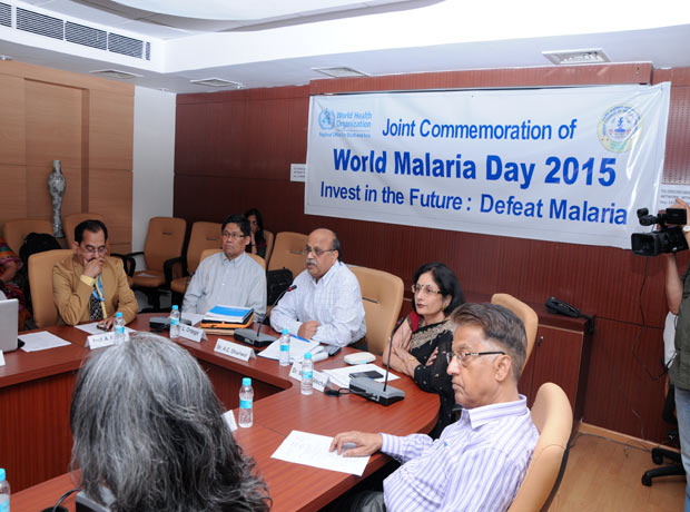 Joint Commemoration of World Malaria Day 2015 - Invest in th Future : Defeat Malaria\r\n1st May 2015 at NIMR Conference Hall, Dwarka