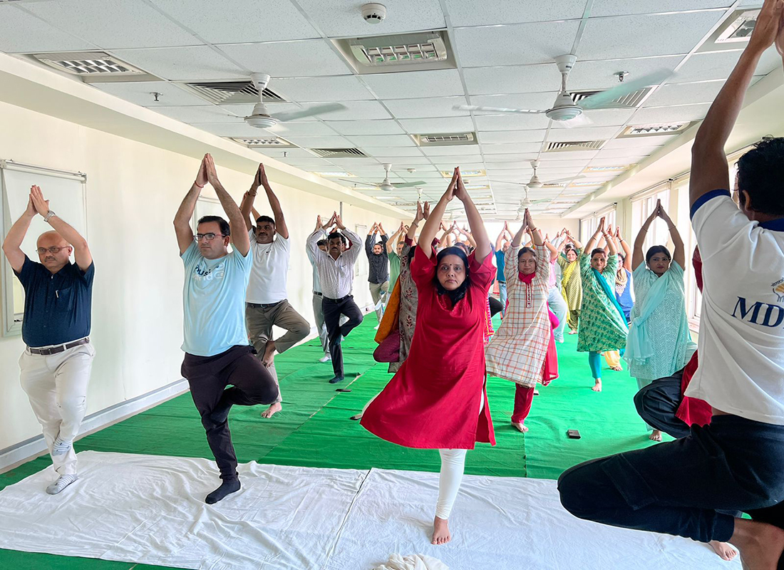 1.Celebration of International Yoga Day 21 June 2023