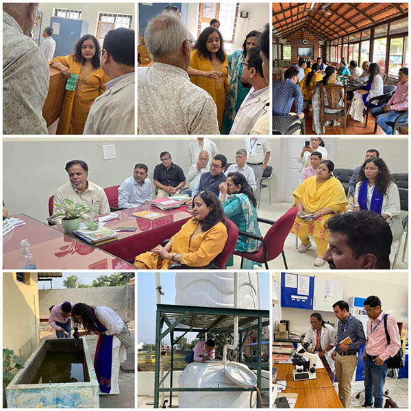 Day 2 #SNMEV strengthening the last mile in Chikkamagaluru, visit lead by Tanu Jain, @DirectorNCVBDC & Karnataka SPO Dr Md Shraiff, Central team, State & district officials assessed District Hospital & PHC Hiremagalur to ensure robust surveillance & zero indigenous transmission. - 16 April 2026