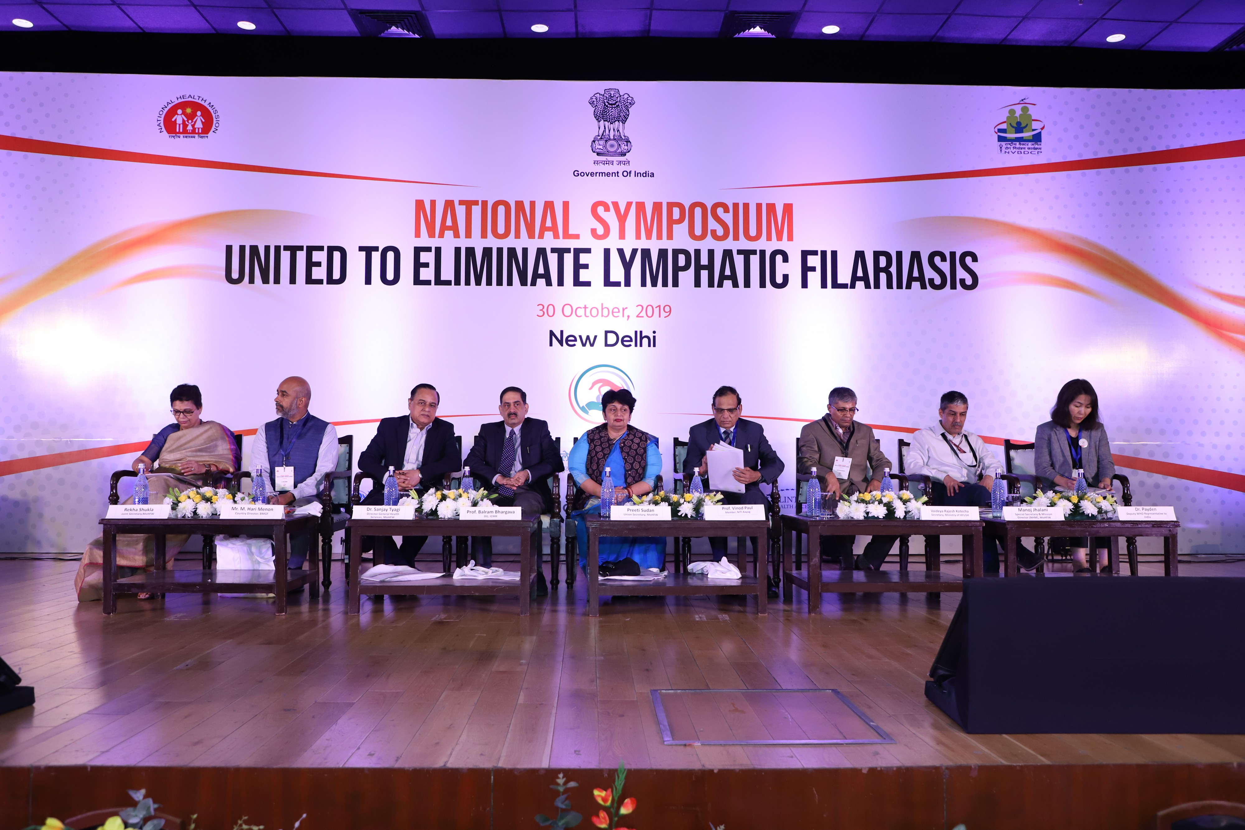 L. National Symposium - Lymphatic Filariasis, 30 Oct 2019
